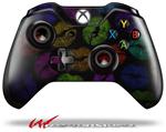 Decal Skin Wrap fits Microsoft XBOX One Wireless Controller Rainbow Lips Black