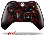 Decal Skin Wrap fits Microsoft XBOX One Wireless Controller Red And Black Lips