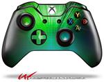 Decal Skin Wrap fits Microsoft XBOX One Wireless Controller Bent Light Greenish