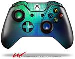 Decal Skin Wrap fits Microsoft XBOX One Wireless Controller Bent Light Seafoam Greenish