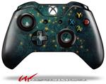 Decal Skin Wrap fits Microsoft XBOX One Wireless Controller Green Starry Night