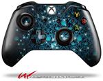 Decal Skin Wrap fits Microsoft XBOX One Wireless Controller Blue Flower Bomb Starry Night