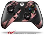 Decal Skin Wrap fits Microsoft XBOX One Wireless Controller Jagged Camo Pink
