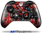 Decal Skin Wrap fits Microsoft XBOX One Wireless Controller Emo Graffiti