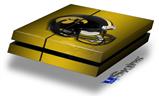 Vinyl Decal Skin Wrap compatible with Sony PlayStation 4 Original Console Iowa Hawkeyes Helmet (PS4 NOT INCLUDED)