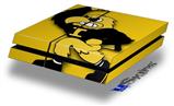 Vinyl Decal Skin Wrap compatible with Sony PlayStation 4 Original Console Iowa Hawkeyes Herky on Gold (PS4 NOT INCLUDED)