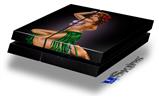 Vinyl Decal Skin Wrap compatible with Sony PlayStation 4 Original Console Hula Girl Pin Up (PS4 NOT INCLUDED)
