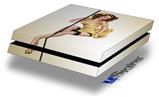 Vinyl Decal Skin Wrap compatible with Sony PlayStation 4 Original Console Rose Pin Up Girl (PS4 NOT INCLUDED)