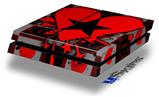 Vinyl Decal Skin Wrap compatible with Sony PlayStation 4 Original Console Emo Star Heart (PS4 NOT INCLUDED)