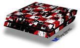 Vinyl Decal Skin Wrap compatible with Sony PlayStation 4 Original Console Checker Graffiti (PS4 NOT INCLUDED)