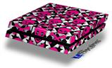 Vinyl Decal Skin Wrap compatible with Sony PlayStation 4 Original Console Pink Skulls and Stars (PS4 NOT INCLUDED)