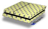 Vinyl Decal Skin Wrap compatible with Sony PlayStation 4 Original Console Kearas Daisies Yellow (PS4 NOT INCLUDED)