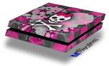 Vinyl Decal Skin Wrap compatible with Sony PlayStation 4 Original Console Princess Skull Heart Pink (PS4 NOT INCLUDED)