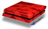 Vinyl Decal Skin Wrap compatible with Sony PlayStation 4 Original Console Deathrock Bats Red (PS4 NOT INCLUDED)