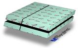 Vinyl Decal Skin Wrap compatible with Sony PlayStation 4 Original Console Paper Planes Mint (PS4 NOT INCLUDED)
