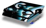 Vinyl Decal Skin Wrap compatible with Sony PlayStation 4 Original Console Metal (PS4 NOT INCLUDED)