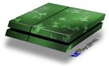 Vinyl Decal Skin Wrap compatible with Sony PlayStation 4 Original Console Bokeh Butterflies Green (PS4 NOT INCLUDED)