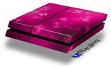 Vinyl Decal Skin Wrap compatible with Sony PlayStation 4 Original Console Bokeh Butterflies Hot Pink (PS4 NOT INCLUDED)