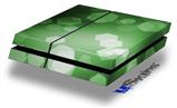 Vinyl Decal Skin Wrap compatible with Sony PlayStation 4 Original Console Bokeh Hex Green (PS4 NOT INCLUDED)