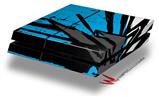 Vinyl Decal Skin Wrap compatible with Sony PlayStation 4 Original Console Baja 0040 Blue Medium (PS4 NOT INCLUDED)