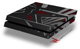 Vinyl Decal Skin Wrap compatible with Sony PlayStation 4 Original Console Baja 0023 Red Dark (PS4 NOT INCLUDED)