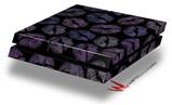 Vinyl Decal Skin Wrap compatible with Sony PlayStation 4 Original Console Purple And Black Lips (PS4 NOT INCLUDED)