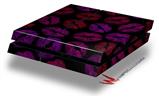 Vinyl Decal Skin Wrap compatible with Sony PlayStation 4 Original Console Red Pink And Black Lips (PS4 NOT INCLUDED)