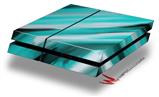Vinyl Decal Skin Wrap compatible with Sony PlayStation 4 Original Console Paint Blend Teal (PS4 NOT INCLUDED)