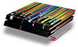 Vinyl Decal Skin Wrap compatible with Sony PlayStation 4 Original Console Color Drops (PS4 NOT INCLUDED)