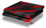 Vinyl Decal Skin Wrap compatible with Sony PlayStation 4 Original Console Jagged Camo Red (PS4 NOT INCLUDED)