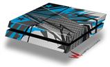 Vinyl Decal Skin Wrap compatible with Sony PlayStation 4 Original Console Baja 0032 Blue Medium (PS4 NOT INCLUDED)