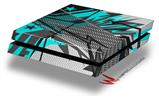 Vinyl Decal Skin Wrap compatible with Sony PlayStation 4 Original Console Baja 0032 Neon Teal (PS4 NOT INCLUDED)