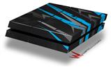 Vinyl Decal Skin Wrap compatible with Sony PlayStation 4 Original Console Baja 0014 Blue Medium (PS4 NOT INCLUDED)