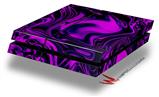 Vinyl Decal Skin Wrap compatible with Sony PlayStation 4 Original Console Liquid Metal Chrome Purple (PS4 NOT INCLUDED)