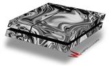 Vinyl Decal Skin Wrap compatible with Sony PlayStation 4 Original Console Liquid Metal Chrome (PS4 NOT INCLUDED)