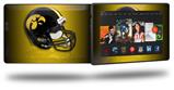 Iowa Hawkeyes Helmet - Decal Style Skin fits 2013 Amazon Kindle Fire HD 7 inch