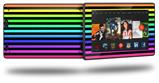 Stripes Rainbow - Decal Style Skin fits 2013 Amazon Kindle Fire HD 7 inch