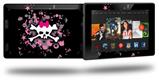 Scene Skull Splatter - Decal Style Skin fits 2013 Amazon Kindle Fire HD 7 inch