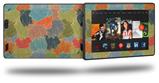 Flowers Pattern 03 - Decal Style Skin fits 2013 Amazon Kindle Fire HD 7 inch
