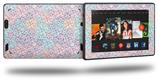 Flowers Pattern 08 - Decal Style Skin fits 2013 Amazon Kindle Fire HD 7 inch