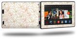 Flowers Pattern 17 - Decal Style Skin fits 2013 Amazon Kindle Fire HD 7 inch