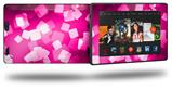 Bokeh Squared Hot Pink - Decal Style Skin fits 2013 Amazon Kindle Fire HD 7 inch