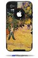 Vincent Van Gogh Entrance To The Public Park In Arles - Decal Style Vinyl Skin fits Otterbox Commuter iPhone4/4s Case (CASE SOLD SEPARATELY)
