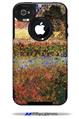 Vincent Van Gogh Flowering Garden - Decal Style Vinyl Skin fits Otterbox Commuter iPhone4/4s Case (CASE SOLD SEPARATELY)