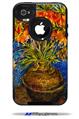 Vincent Van Gogh Fritillaries - Decal Style Vinyl Skin fits Otterbox Commuter iPhone4/4s Case (CASE SOLD SEPARATELY)