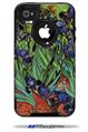 Vincent Van Gogh Irises - Decal Style Vinyl Skin fits Otterbox Commuter iPhone4/4s Case (CASE SOLD SEPARATELY)