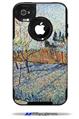 Vincent Van Gogh Orchard With Cypress - Decal Style Vinyl Skin fits Otterbox Commuter iPhone4/4s Case (CASE SOLD SEPARATELY)
