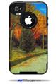 Vincent Van Gogh Public Park - Decal Style Vinyl Skin fits Otterbox Commuter iPhone4/4s Case (CASE SOLD SEPARATELY)