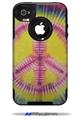 Tie Dye Peace Sign 104 - Decal Style Vinyl Skin fits Otterbox Commuter iPhone4/4s Case (CASE SOLD SEPARATELY)