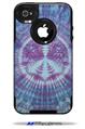 Tie Dye Peace Sign 106 - Decal Style Vinyl Skin fits Otterbox Commuter iPhone4/4s Case (CASE SOLD SEPARATELY)